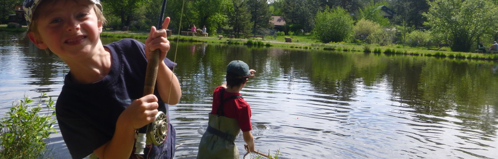 Kids Pond with Shawn, Ryan, and Kevin 6/10